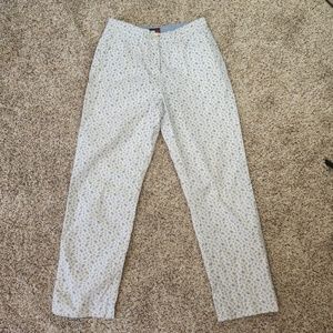 Tommy Hilfiger Ditsy Floral Cotton Pants